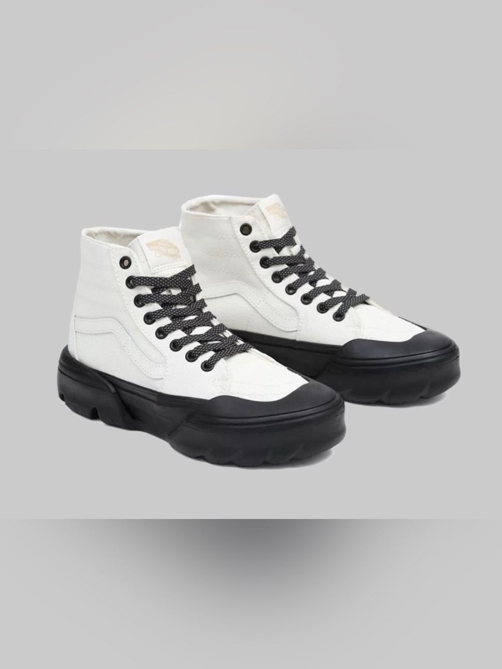 New Vans Sk8-Hi M5 W6.5 Tapered Modular Marshmallow Detachable Chunky Black Sole